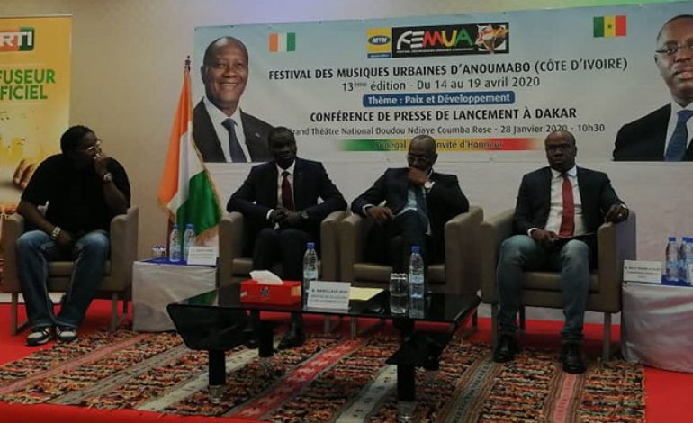 Le Sénégal, pays à l’honneur au 13e FEMUA du 14 au 19 avril à Abidjan