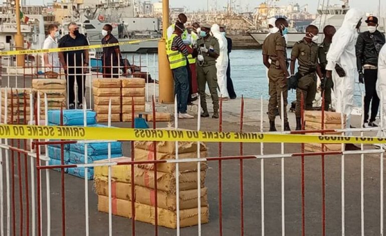 La marine Nationale Sénégalaise saisie plus de cinq tonnes de haschisch au large de Dakar