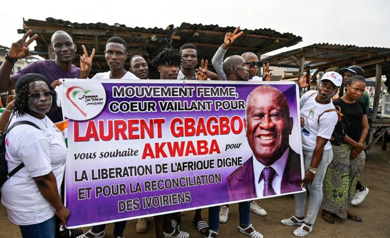 Laurent Gbagbo est rentré en Côte d’Ivoire, accueilli par des partisans en liesse