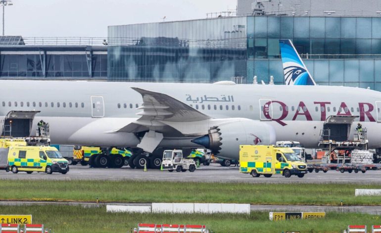 12 personnes blessées à bord d’un Boeing 787-9 de Qatar Airways lors d’un vol Doha-Dublin